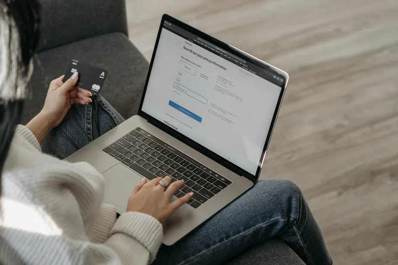 Ecommerce payment integration showing API connection between online store and payment gateway on a developer’s laptop screen